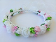 Wianek komunijny - rękodzieło - wzór 5