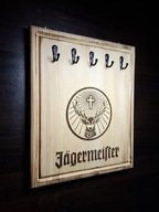 Wieszak uchwyt na klucze z grawerowanym logiem Jägermeister