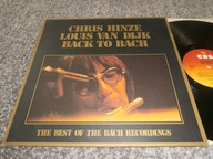 Chris Hinze, Louis van Dijk Back To Bach The Best Of The Bach Recordings