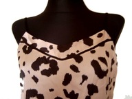 Satynowa Piżama na Ramiączkach - Chłodzący Dotyk Jedwabiu r. L