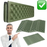 KARIMATA SKŁADANA DO ĆWICZEŃ SPANIA SIEDZENIA TURYSTYCZNA ZIELONA | FORESTA