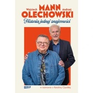 Historia jednej znajomości - Wojciech Mann z autografem biografia ksiazka