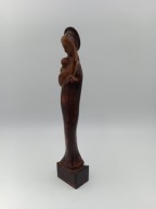 Matka Boża, Madonna z Dzieciątkiem, Maryja - piękna smukła rzeźba - 32cm