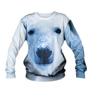 BLUZA 3D PRINT NADRUK ROZM. L