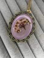 Naszyjnik z kwiatami – ręcznie wykonany