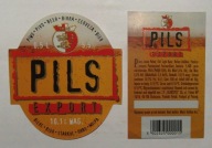 ETYKIETA PIWO PILS EXPORT BROWAR GŁUBCZYCE + KONTRA