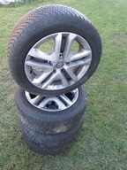 Koła felgi opony zimowe Megane IV Goodyear Vector4Seasons 205/55/R16 91H