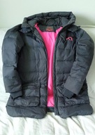 Kurtka Parka KARI TRAA RONG Miejska Ocieplana Puchowa Szary xL