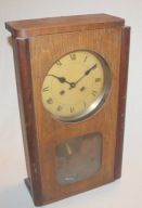 Zegar ścienny wiszący drewniany Predom - Metron