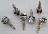 POTENCJOMETR OBROTOWY STEREO WSPÓŁOSIOWY TELPOD Oś 36mm