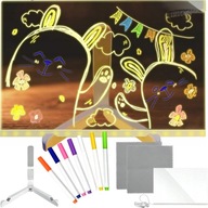 Tablica podświetlana, suchościeralna Renew 30 x 20 cm