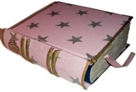 [nr 48] : A6- Mini Księga | 112k Notatnik różowy |80g Rekwizyt | FaeryITEMS