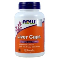 Suplement diety Now Foods Liver Caps ostropest kapsułki 100 ml 100 szt.