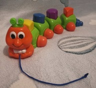 ŚLIMAK CIĄGACZ NA SZNURECZKU WAGONIKI KSZTAŁTY