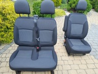 KANAPA FOTELE SIEDZENIA WNĘTRZE TAPICERKA TRAFIC III VIVARO TALENTO NV300