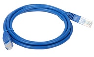 Patchcord Alantec KKU6NIE0.25 0,25m kat 6 U/UTP