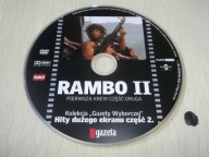 RAMBO 2 Pierwsza Krew 2 Sylvester Stallone - DVD BEZ RYS -WERSJA z Lektorem