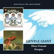 GENTLE GIANT Three Friends / Octopus 2-CD 1972 dwa katalogowe albumy