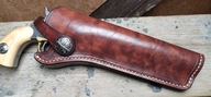 Skórzana kabura do rewolweru. Ręczne wykonanie. Remington, Colt i inne