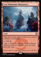 Karta Magic: The Gathering Cori Mountain Monastery TDM