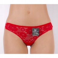 Stringi coeur joie Czerwone koronkowe 1907 rozm.L