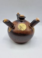 Lampa oliwna na trzy palniki bardzo ładna kolekcjonerska - sygnowana Unikat