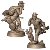 Wild West Western Robber Bandyta Zbój B Druk 3D