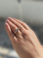 Pierścionek Brylantowy 2,00 ct Certyfikat + wycena rzeczoznawcy