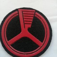 Naszywka gumowa marynarka wojenna