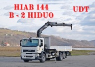 VOLVO FE 320 * SKRZYNIA 8,00 m * HIAB 144 B - 2 HIDUO + PILOT