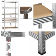 REGAŁ METALOWY BLOW OCYNK 180 X 90 X 40 CM 5 PÓŁEK 900 KG