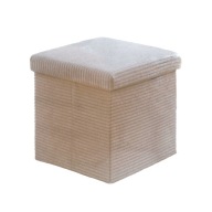 PUFA PUF SIEDZISKO ZE SCHOWKIEM BEŻOWY