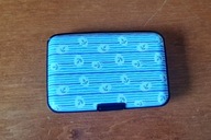 Etui / portfel na karty płatnicze debetowe kredytowe | wzór kotwice