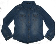 GEORGE bluzka bluzeczka KOSZULA JEANS BDB+