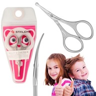 STALEKS NOŻYCZKI DO PAZNOKCI DLA DZIECI MATOWE BEZPIECZNE SBC-10/4