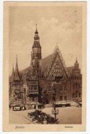 Wrocław Breslau, Ratusz Rathaus. Carl Dittmar, Breslau 11. Obieg 1913 rok.