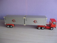 Stara zabawka kontenerowy samochód ciężarowy MSB - DDR