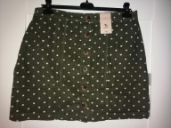 SPÓDNICZKA DAMSKA MINI TU 44 XXL KHAKI