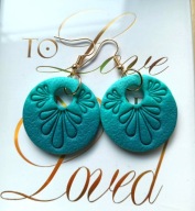 OKAZJA!!!! Kolczyki z gliny polimerowej 44a