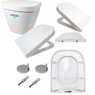 DESKA SEDESOWA WC DO ROCA GAP WOLNOOPADAJĄCA ANTYBAKTERYJNA BIAŁA KLOZETOWA