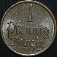 1 Fenig 1937 WMG - około menniczy - ORYGINAŁ