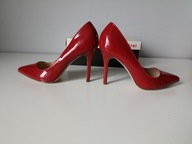Śliczne markowe eleganckie czerwone szpilki Graceland 37