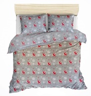 pościel bawełna lux 200x200 + 2x70x80 zamek B 575-1 jelonki