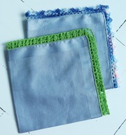 Serwetki materiałowe chustki do nosa bankietowe