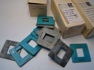 Ramki plastikowe do slajdów przeźroczy 18 x 24 mm