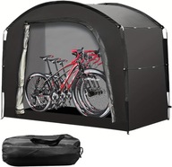 Pokrowiec NAMIOT NA ROWERY WODOODPORNY PRZECHOWYWANIE czarny F21919