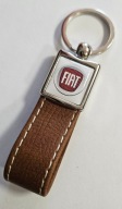 Brelok do kluczy FIAT brąz