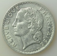 Francja - 5 franków 1950