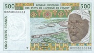 Togo - 500 Francs - 2002 - P810T - St.1
