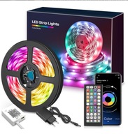 |Taśma LED| 15 m| Bluetooth LED | RGB | sterowana pilotem i aplikacją|